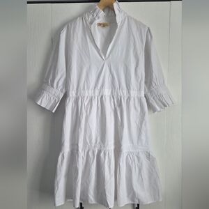 Cyn By Cynthia Mehra White Dress L